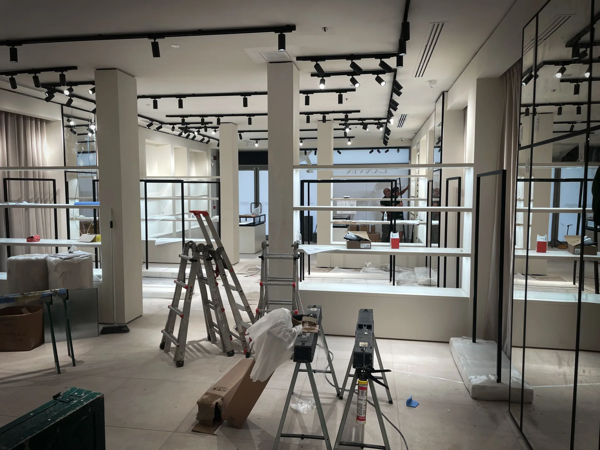 Construction Management Portfolio – Lanvin, work in progress 1