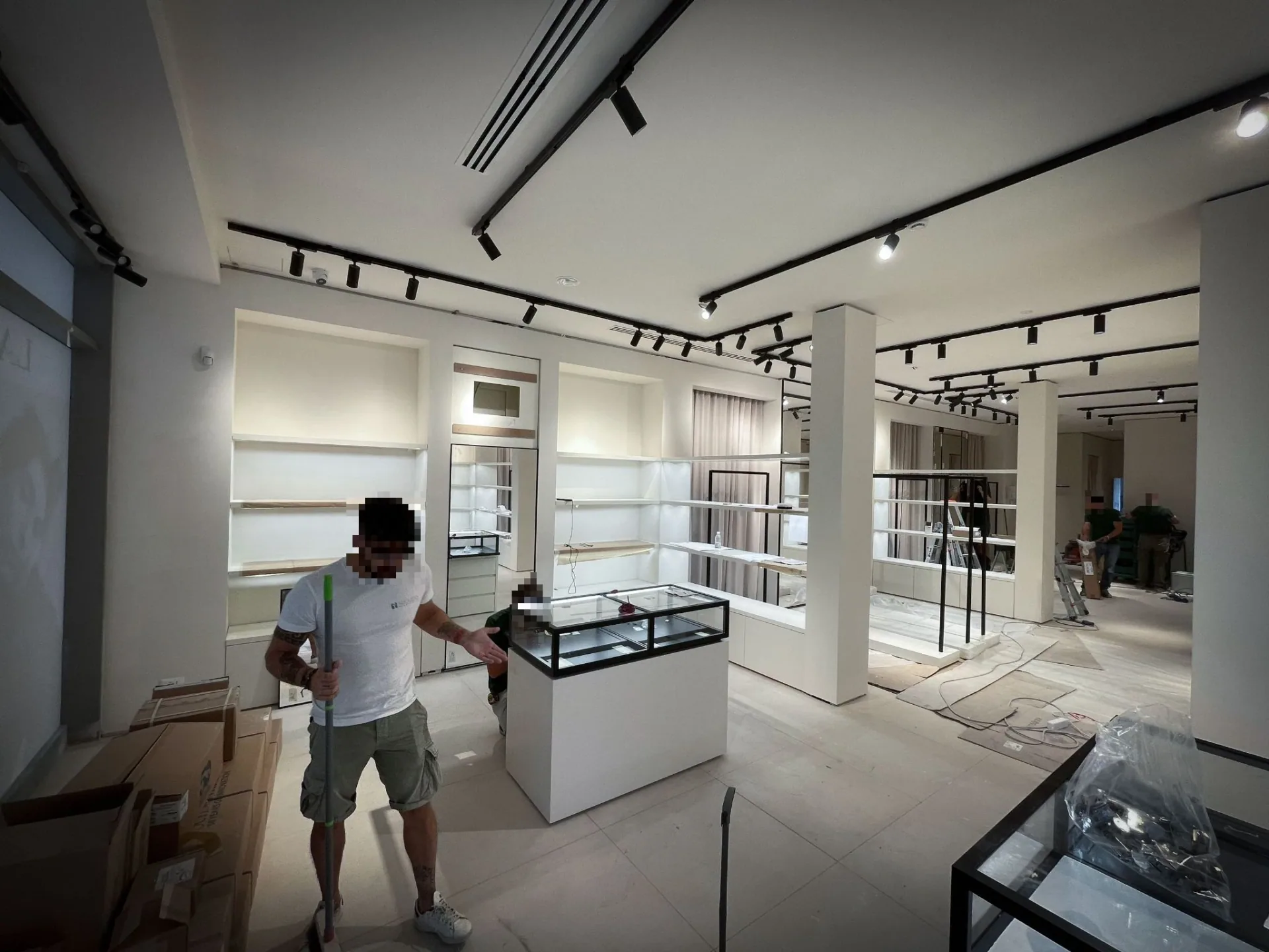 Construction Management Portfolio – Lanvin, work in progress 2
