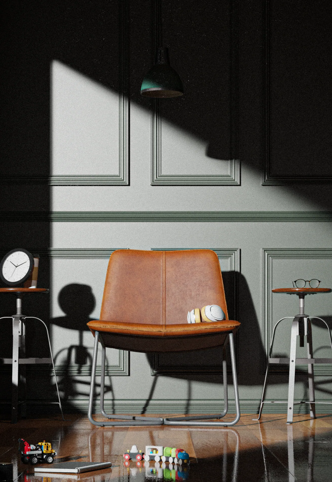 Atmospheres Art direction – light and atmosphere study 3
