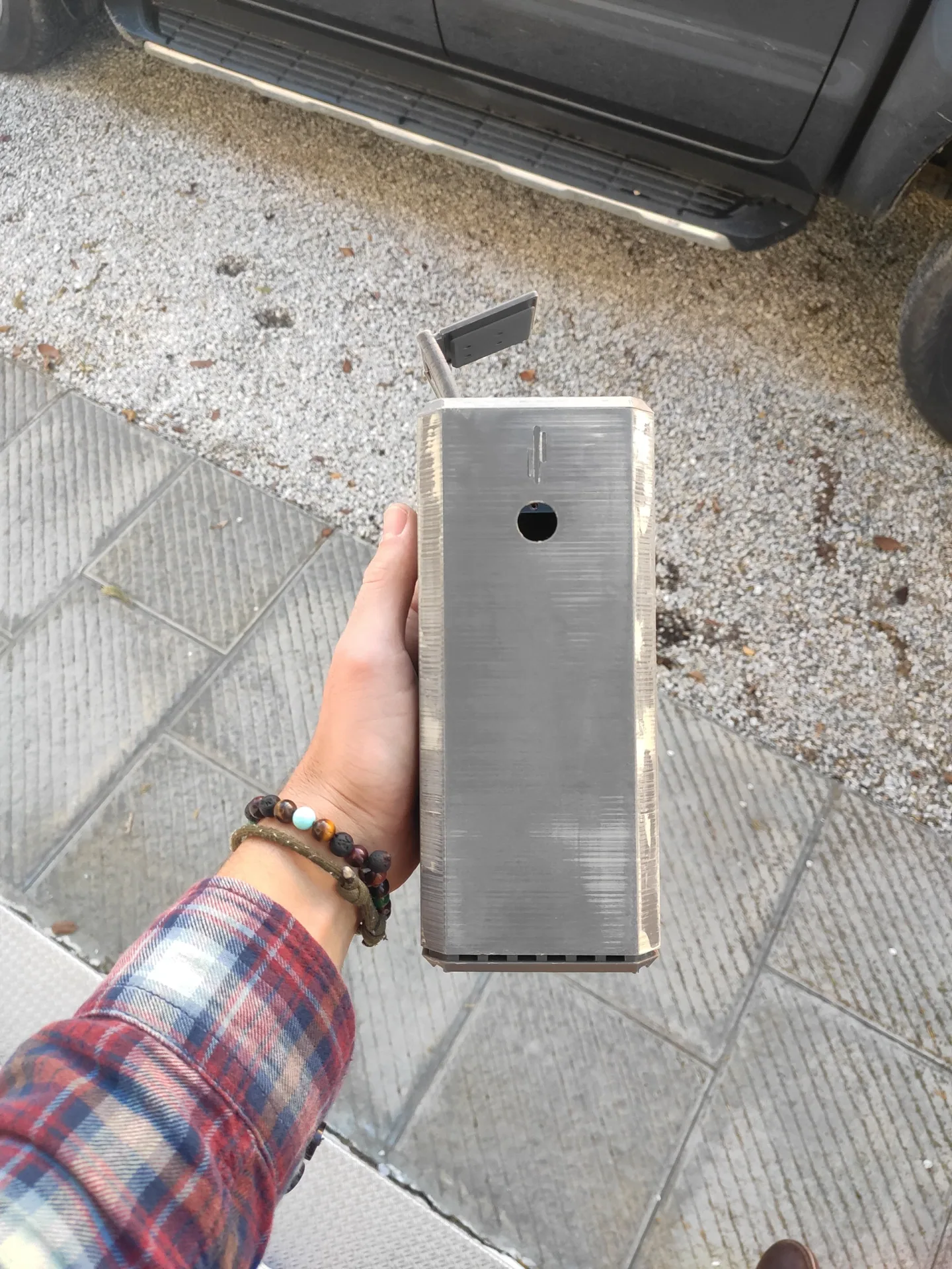 Prototyping & Engineering – ergonomic check with an FDM prototype 1