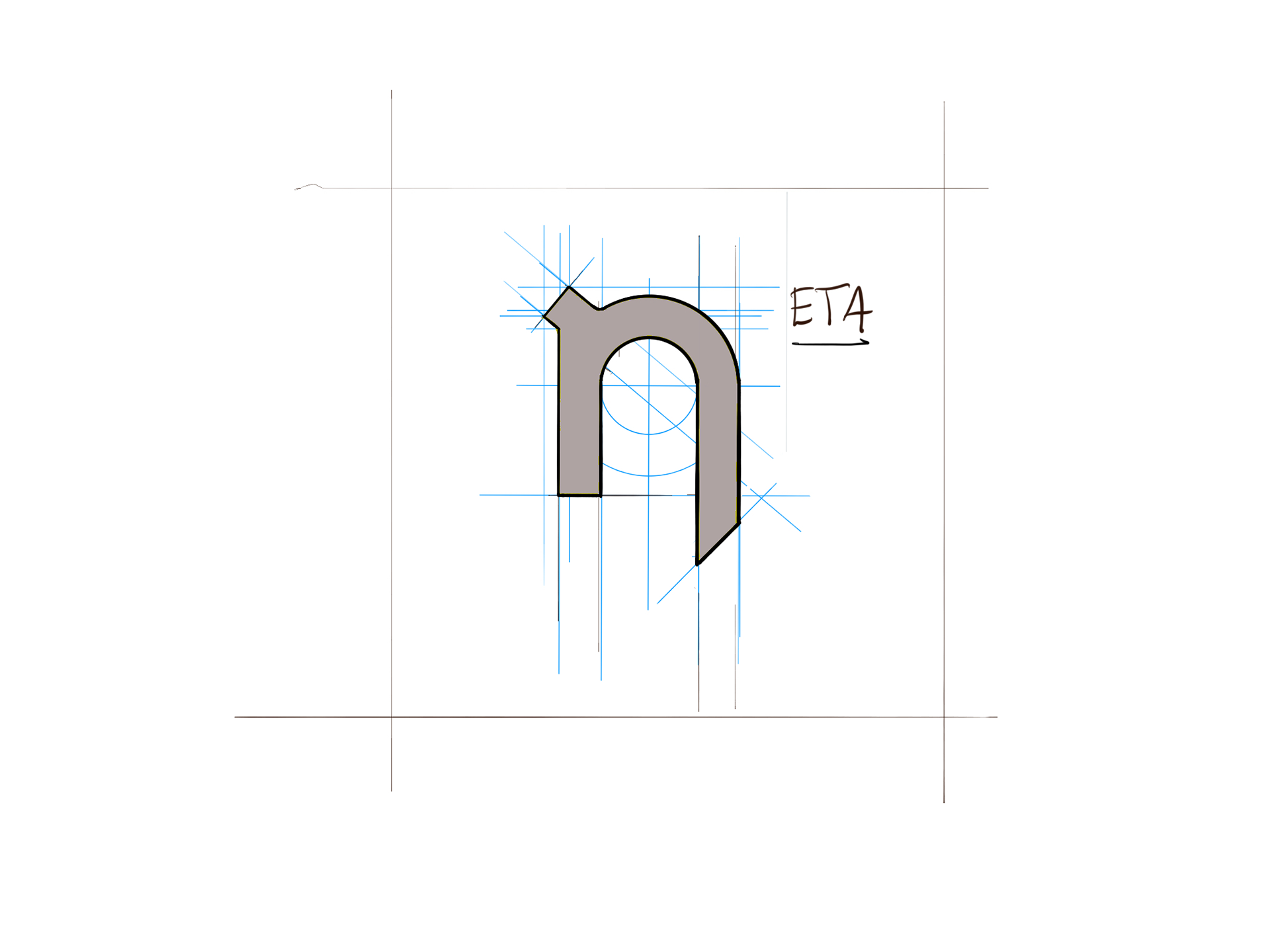 Sketches and concepts – final Skietta brand graphic 3