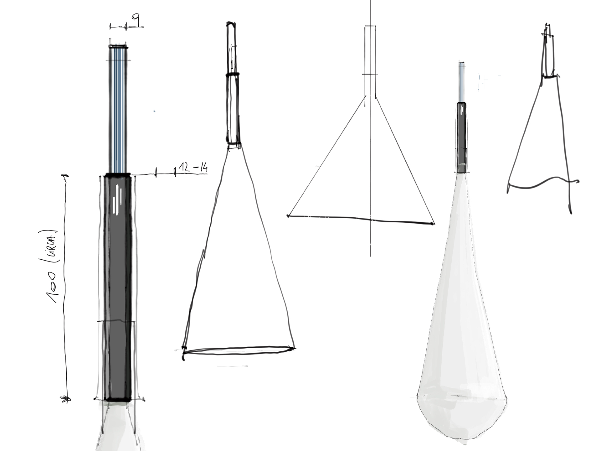 Sketches and concepts – early Skietta product concept 5