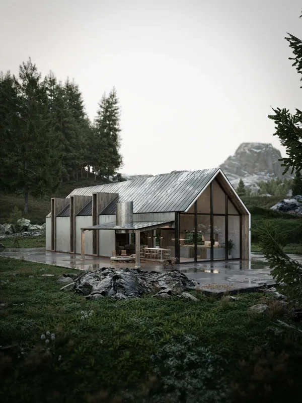 Nordic Refuge – exterior view 1