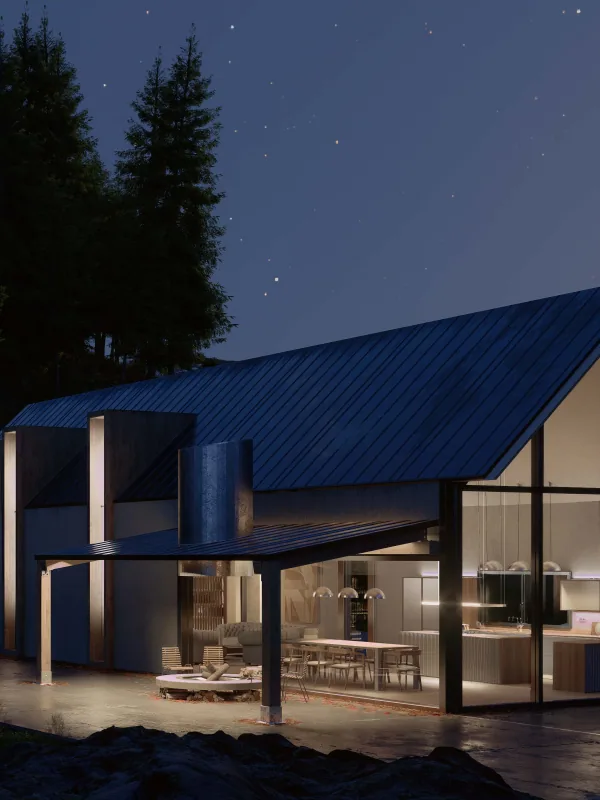 Nordic Refuge – exterior view 3